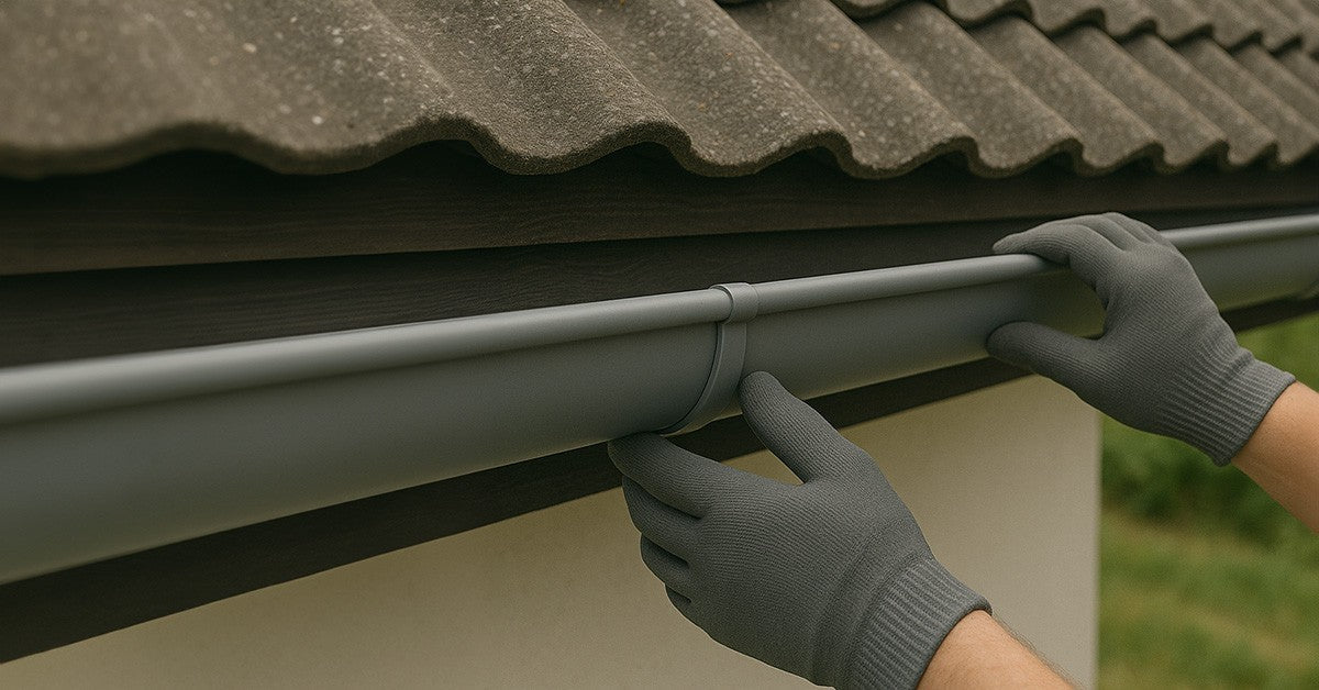 Regenrinne abdichten: Darauf sollten Sie achten