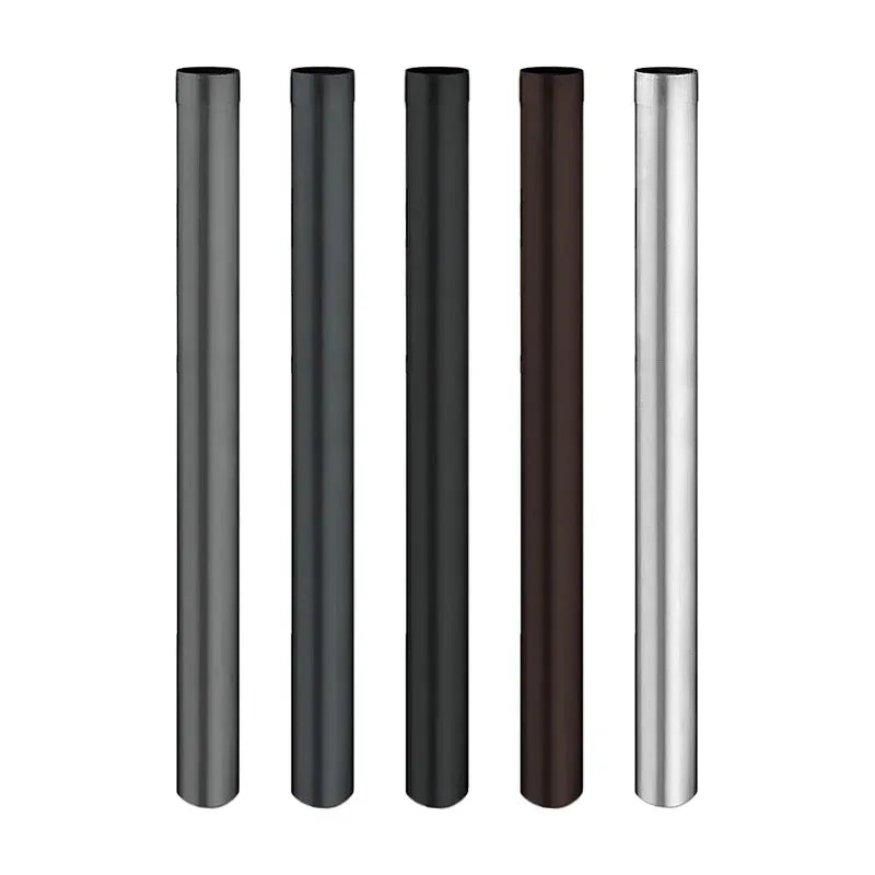 Fallrohre in verschiedenen Farben