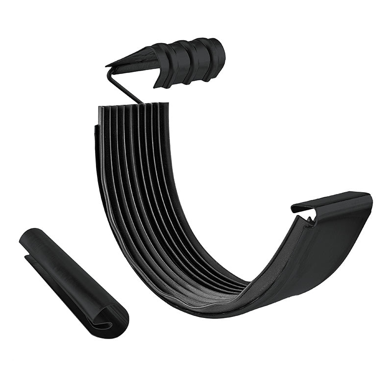 Dachrinnenverbinder Zink halbrund mit Gummi