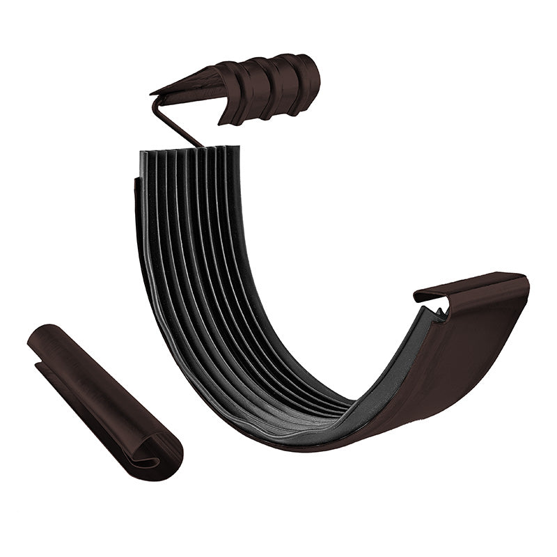 Dachrinnenverbinder Zink halbrund mit Gummi