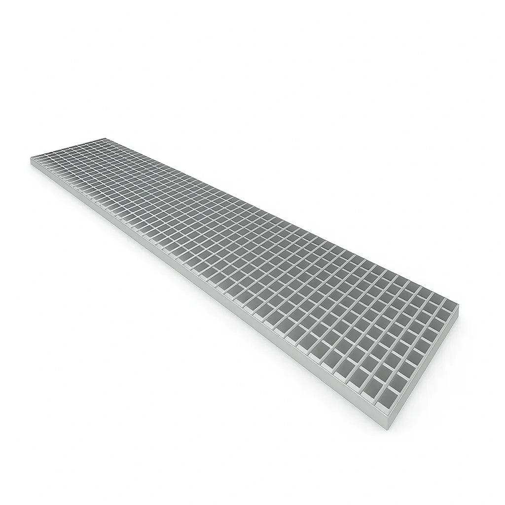 Laufrost, Lüftungsgitter, Gitterrost 200 x 35 cm
silber