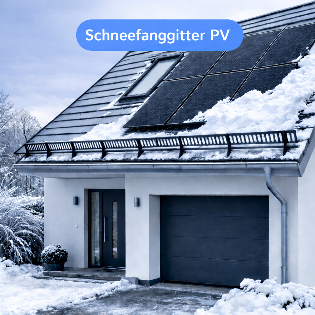 PV Schneefang auf Ziegeldach