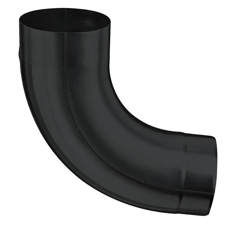 Rohrbogen Zink schwarz