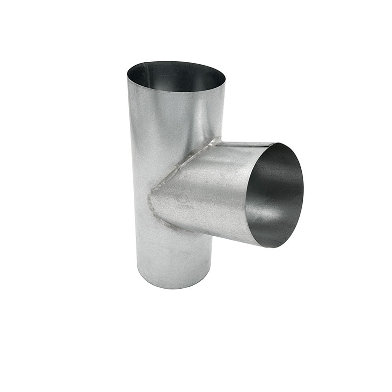 Verzinkter Rohrabzweig 72°