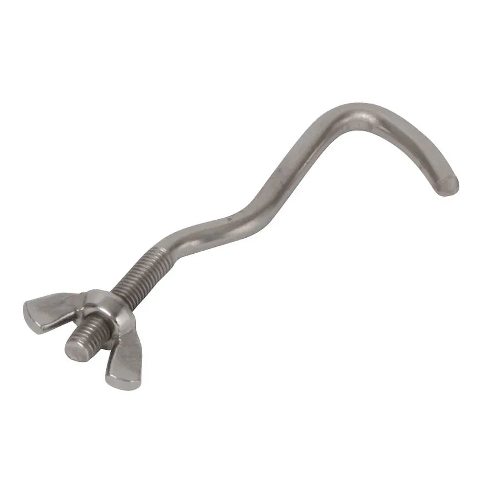 Aushebesicherung für Dachleitern silber