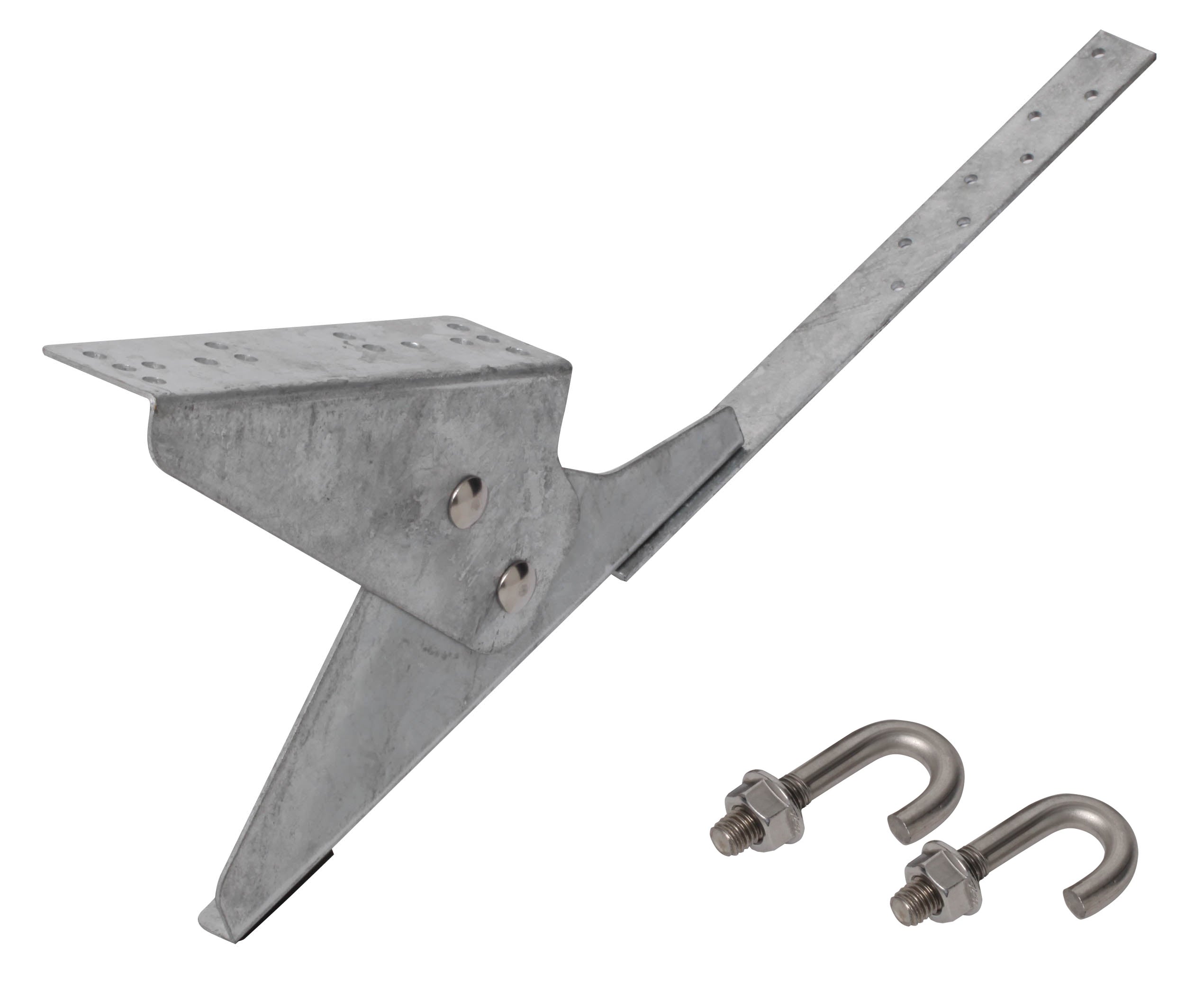 Universal-Laufroststütze zum Schrauben, inkl. Hakenschrauben