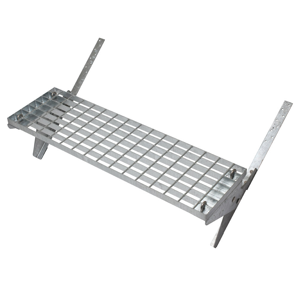 Dachtritt-Set 80 x 25 cm zum Schrauben