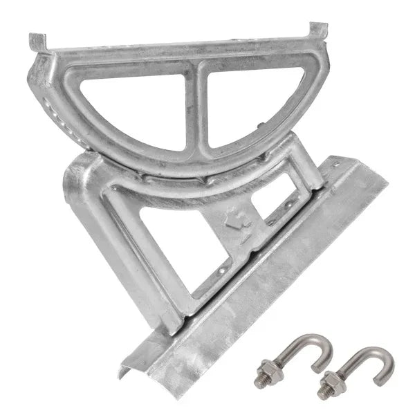 Laufroststütze für Wellplattendach, Profil 5–8, inkl. Hakenschrauben