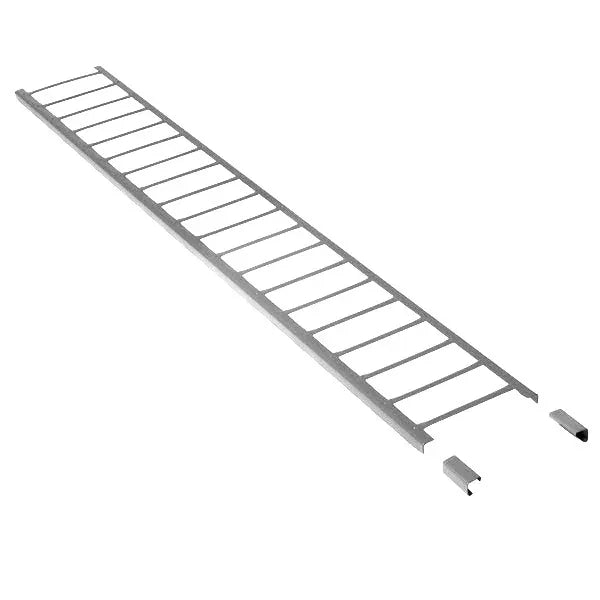 Schneefanggitter Winkel 20x20x2, Länge 1,5 m, inkl. Verbindungsmuffen