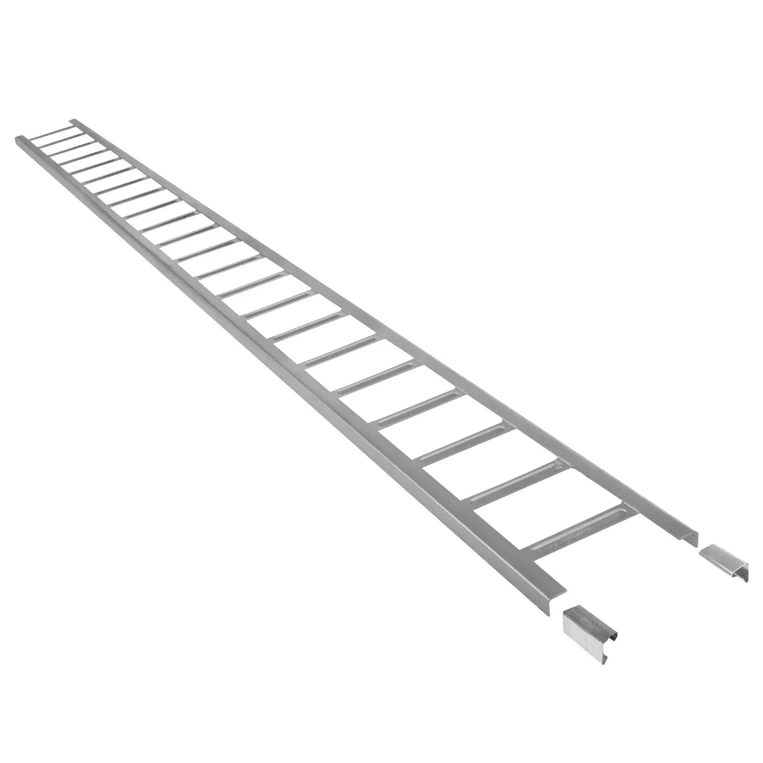 Schneefanggitter Winkel 20x20x2, Länge 2,0 m, inkl. Verbindungsmuffen, H: 15 cm