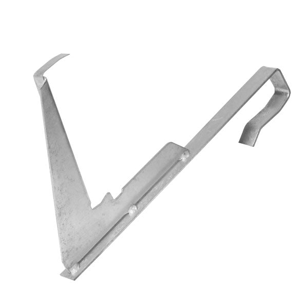 Universal-Schneefanggitterstütze für Großflächenziegel ab 44 cm Ziegellänge, Klemm-Montage