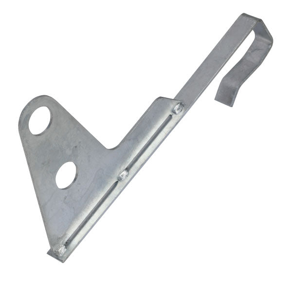 Universal-Schneefangrohrstütze Klemm-Montage verzinkt