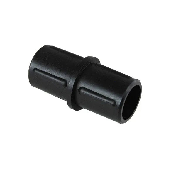 Kunststoff-Rohrverbinder, schwarz, für Aluminium-Schneefangrohre Ø 32x2