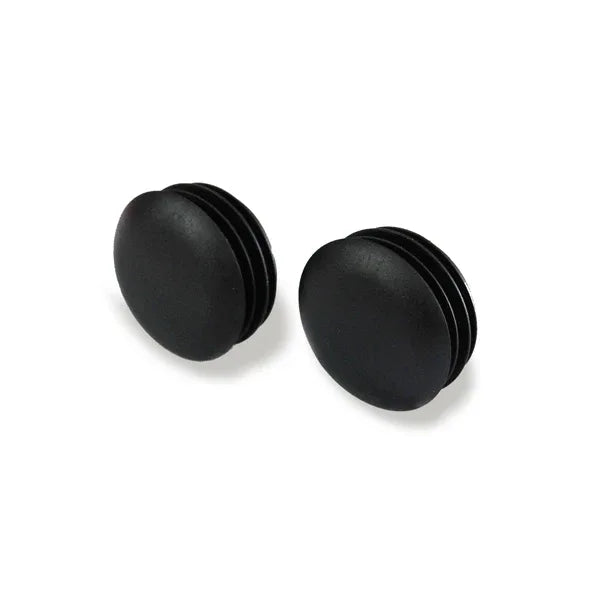 PE Abdeckkappen / Stopfen, schwarz, für Schneefangrohre Ø 32, 2-er Set