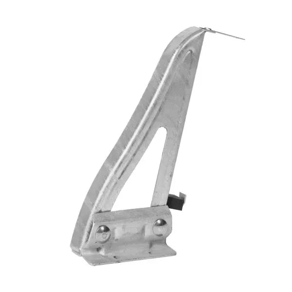 Schneefanggitterstütze für Blechdach / Stehfalzdach silber
