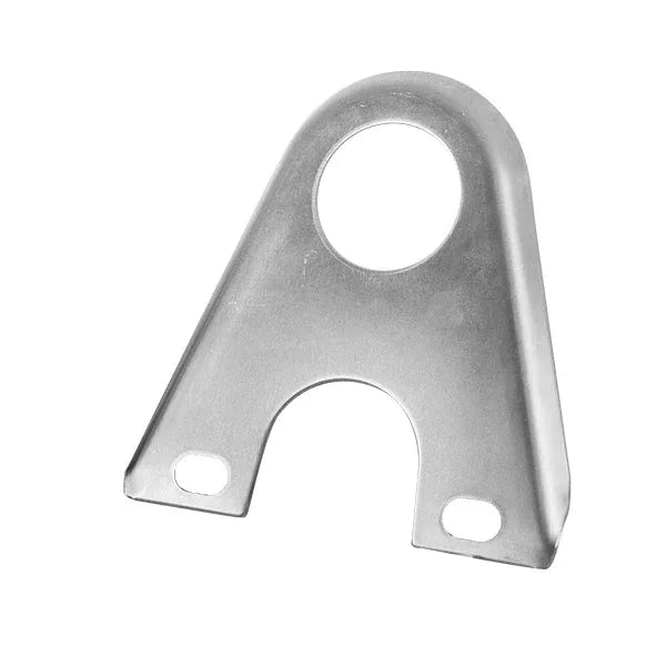 Aufstockelement für zweites Schneefangrohr, Rundkopfprofil silber