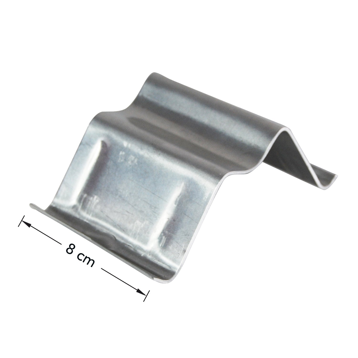 Original IceStop – Alu-Eishalter, Breite ca. 8 cm, Klemm-Montage