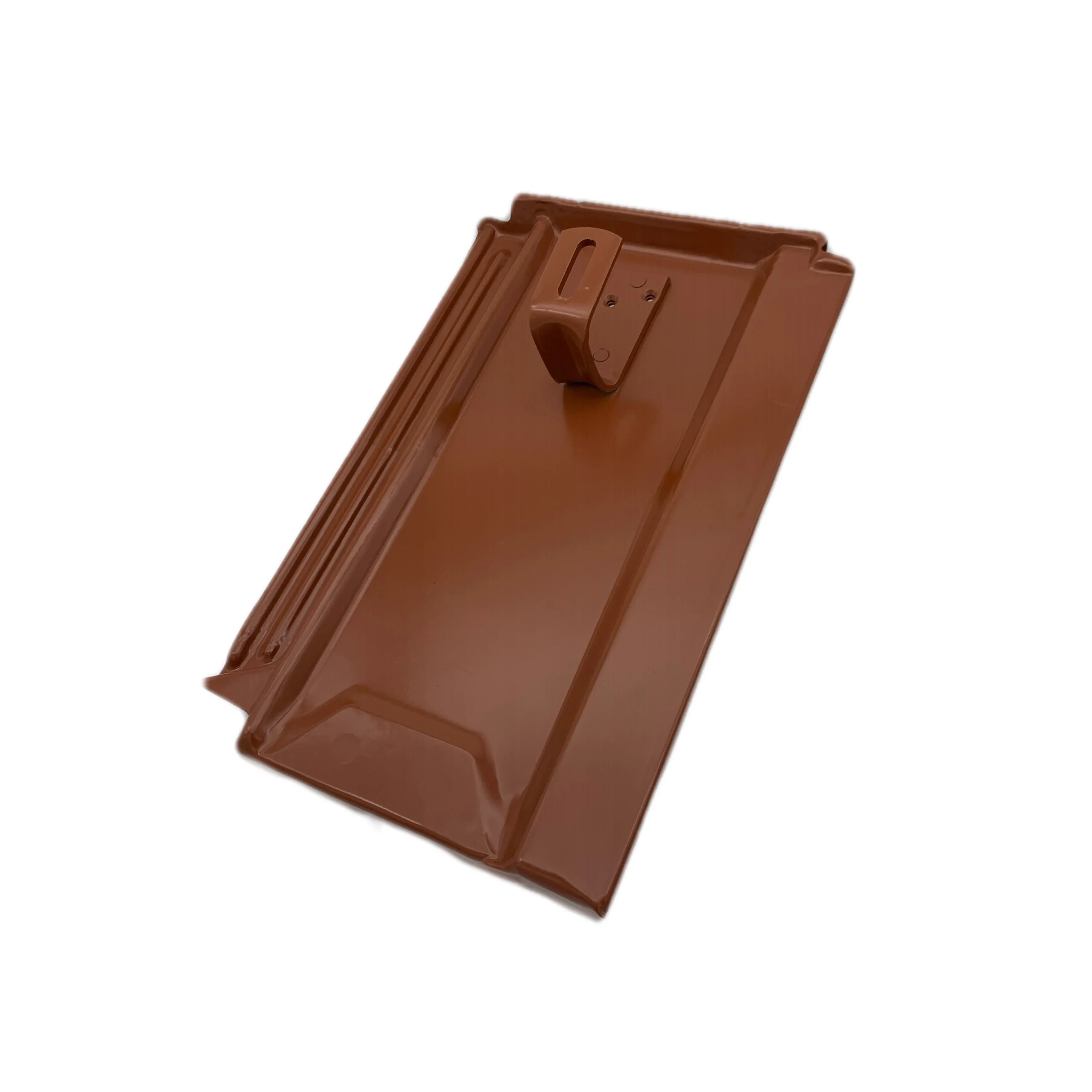 PV Solar Metalldachplatte für Wienerberger Euro 2000 (Jungmeier) rotbraun