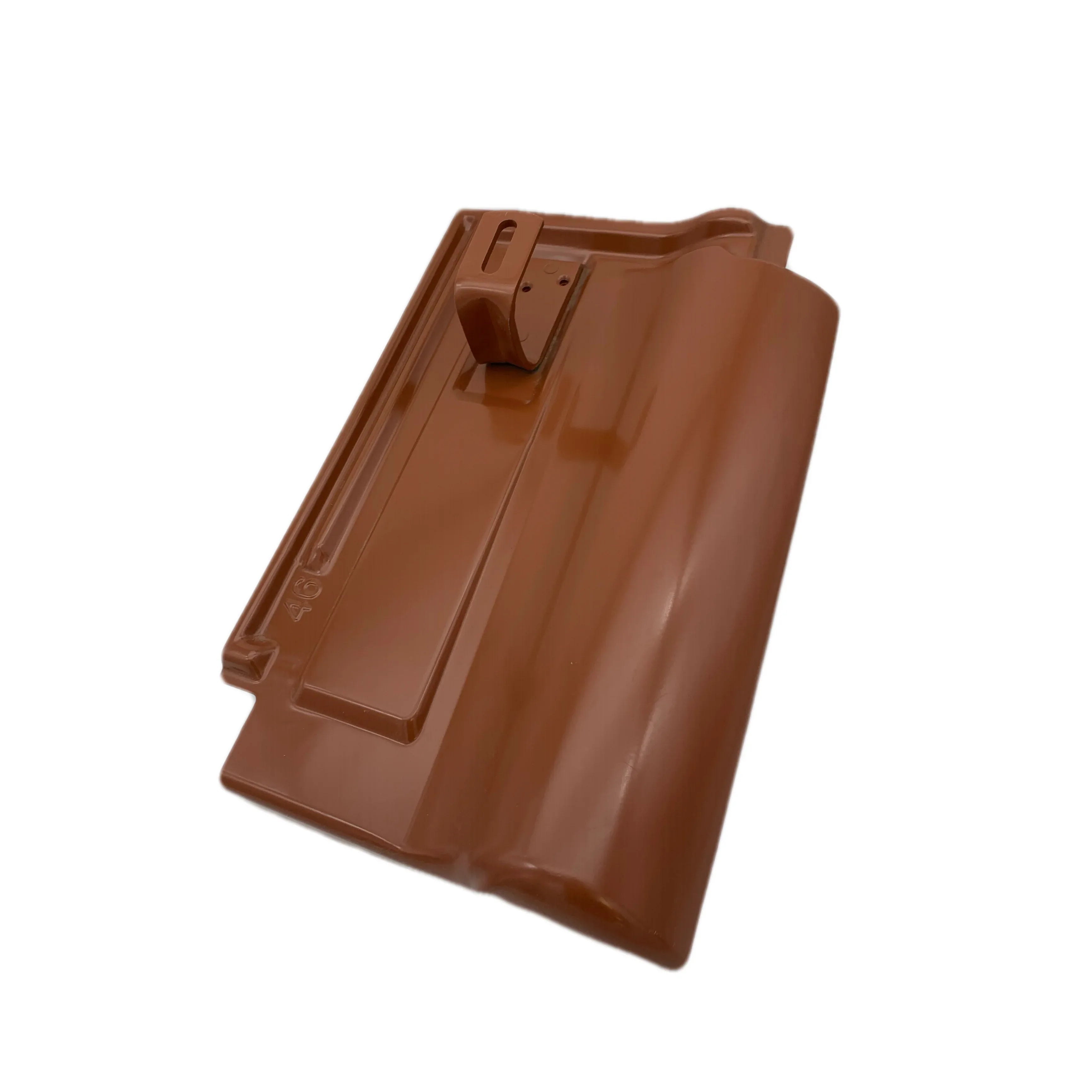 PV Solar Metalldachplatte für Braas Rubin 11V (Hainstädter) Rotbraun