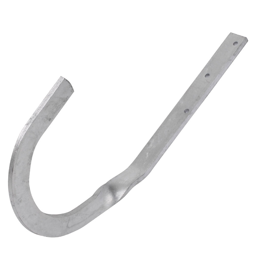Rundholzhalter für Schiefer und Biber, gerade, kurz, 21 cm
