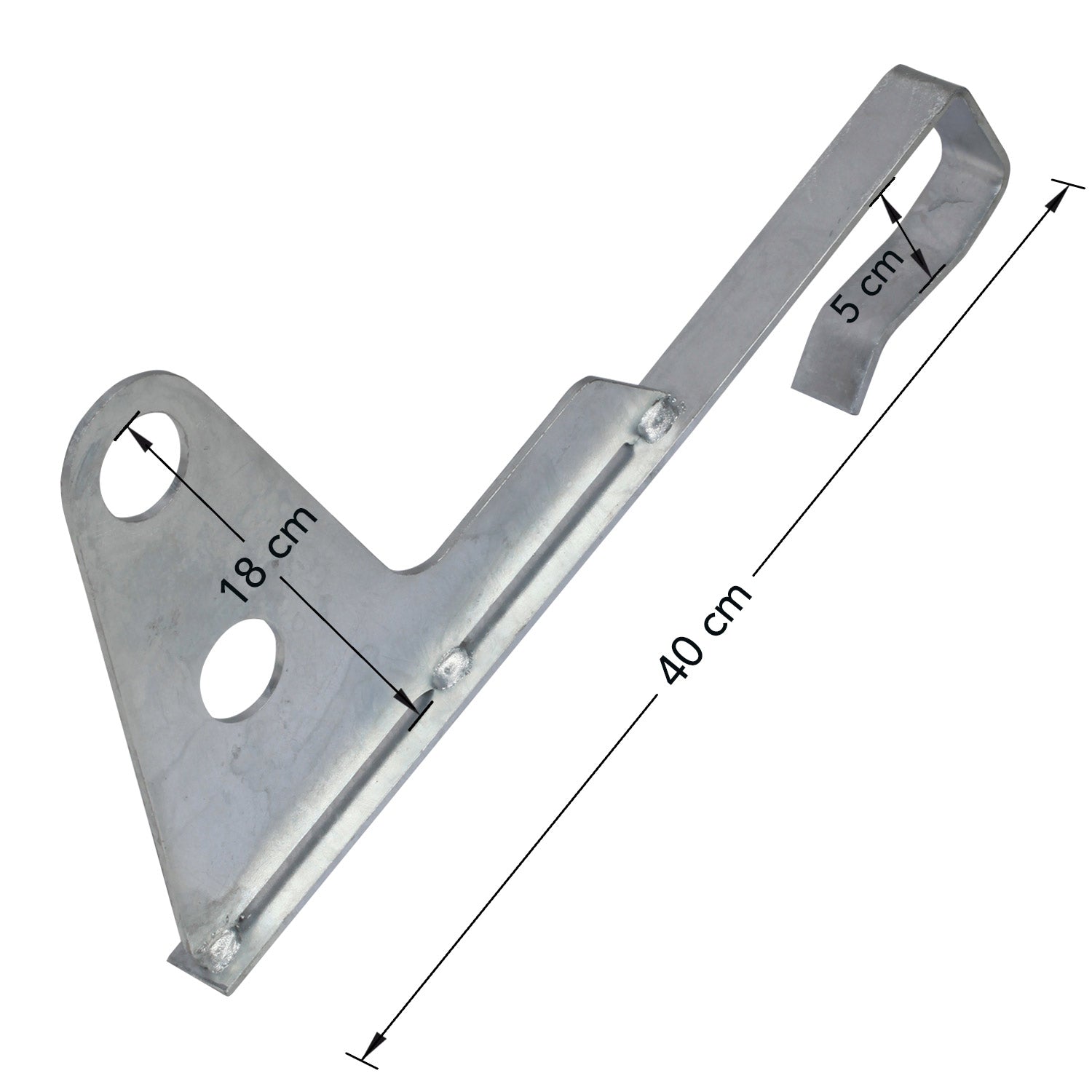2,0 m Schneefangrohr-Set , Universal-System, Schneefanghöhe 18 cm