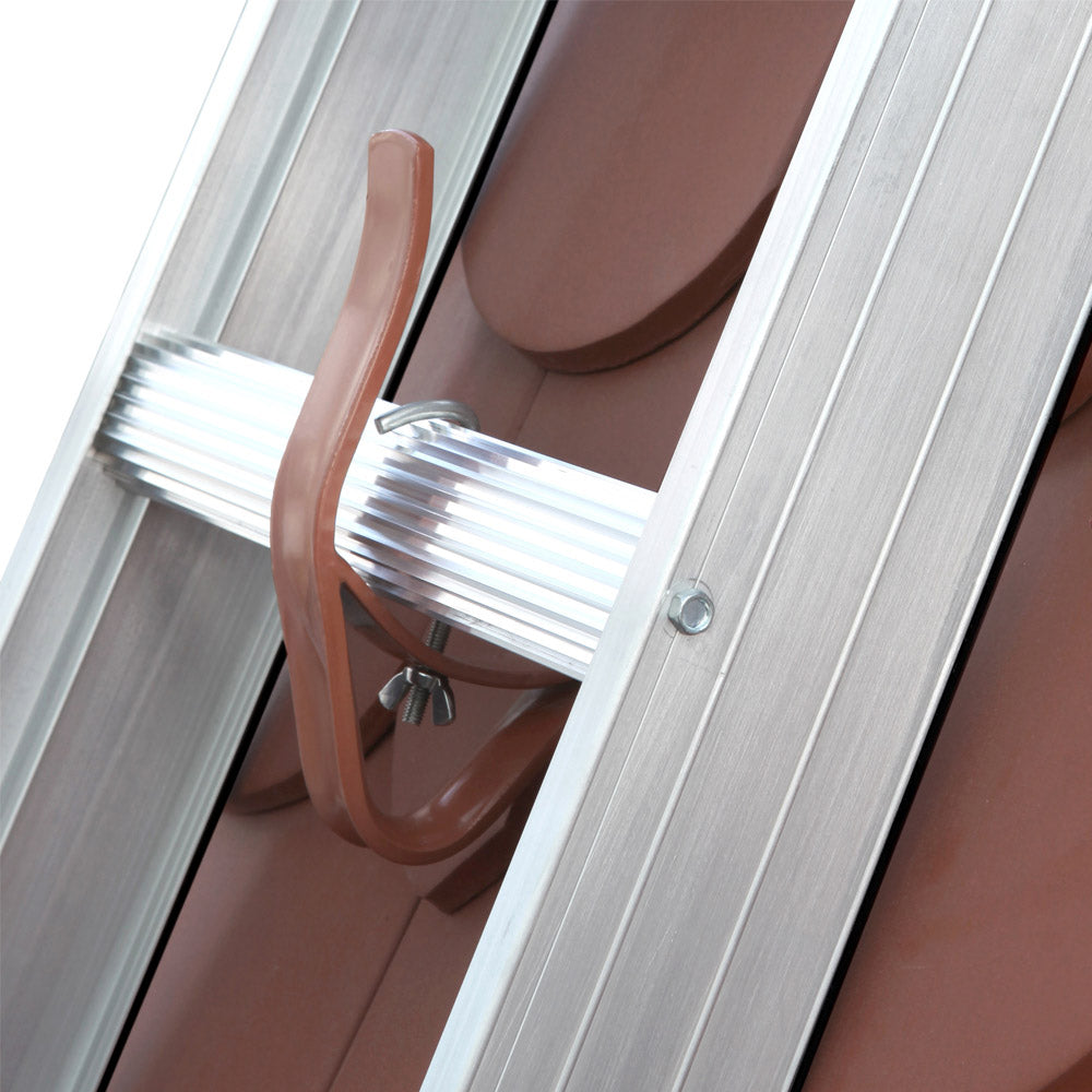 Dachleiter fixiert mit Aushebesicherung Alu 