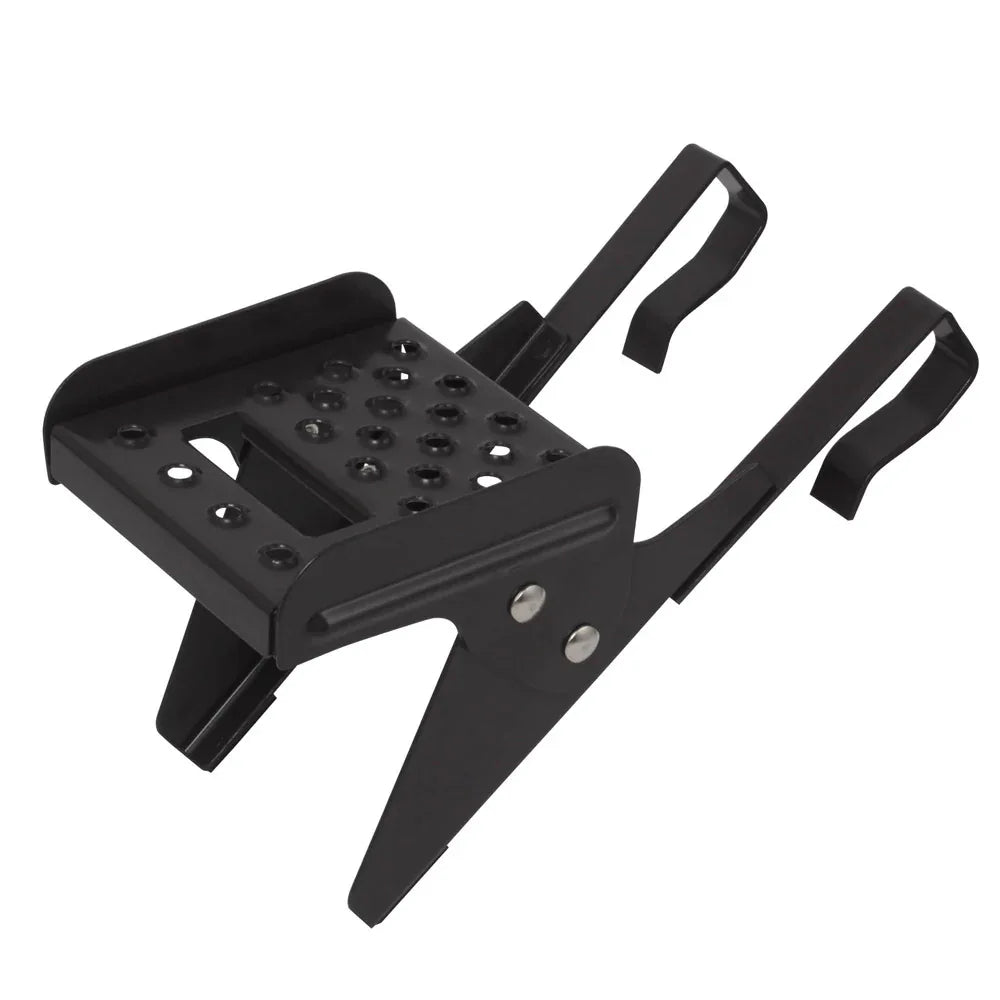 Einzeltritt-Set 18 x 20 cm, Klemm-Montage schwarz