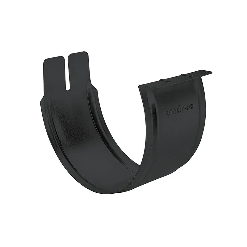 Rinnenverbinder Zink halbrund
schwarz