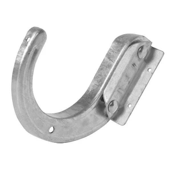 Rundholzhalter für Blechdach / Stehfalzdach
 silber