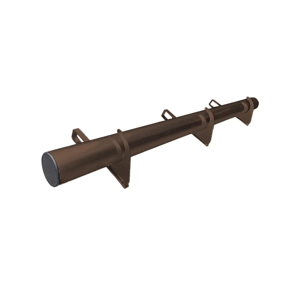 2,0 m Schneefanbalken-Set , Universal-System, Schneefanghöhe 16 cm braun