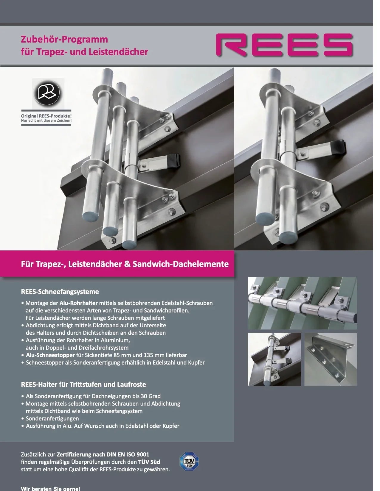 PVC-Schutzkappe, schwarz, für Schneestopper 85 mm und 135 mm