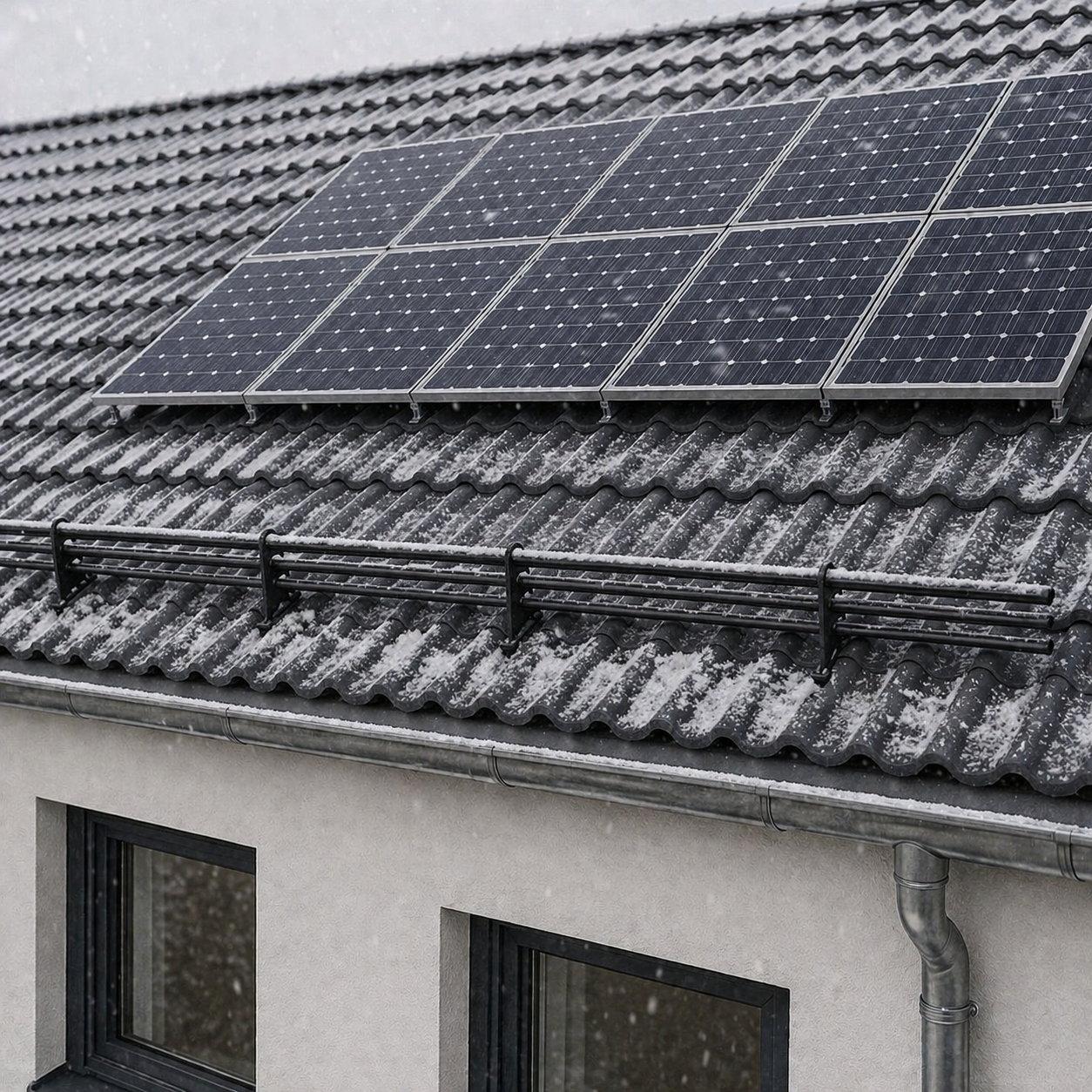 2,0 m Universal Dreirohrschneefang-Set