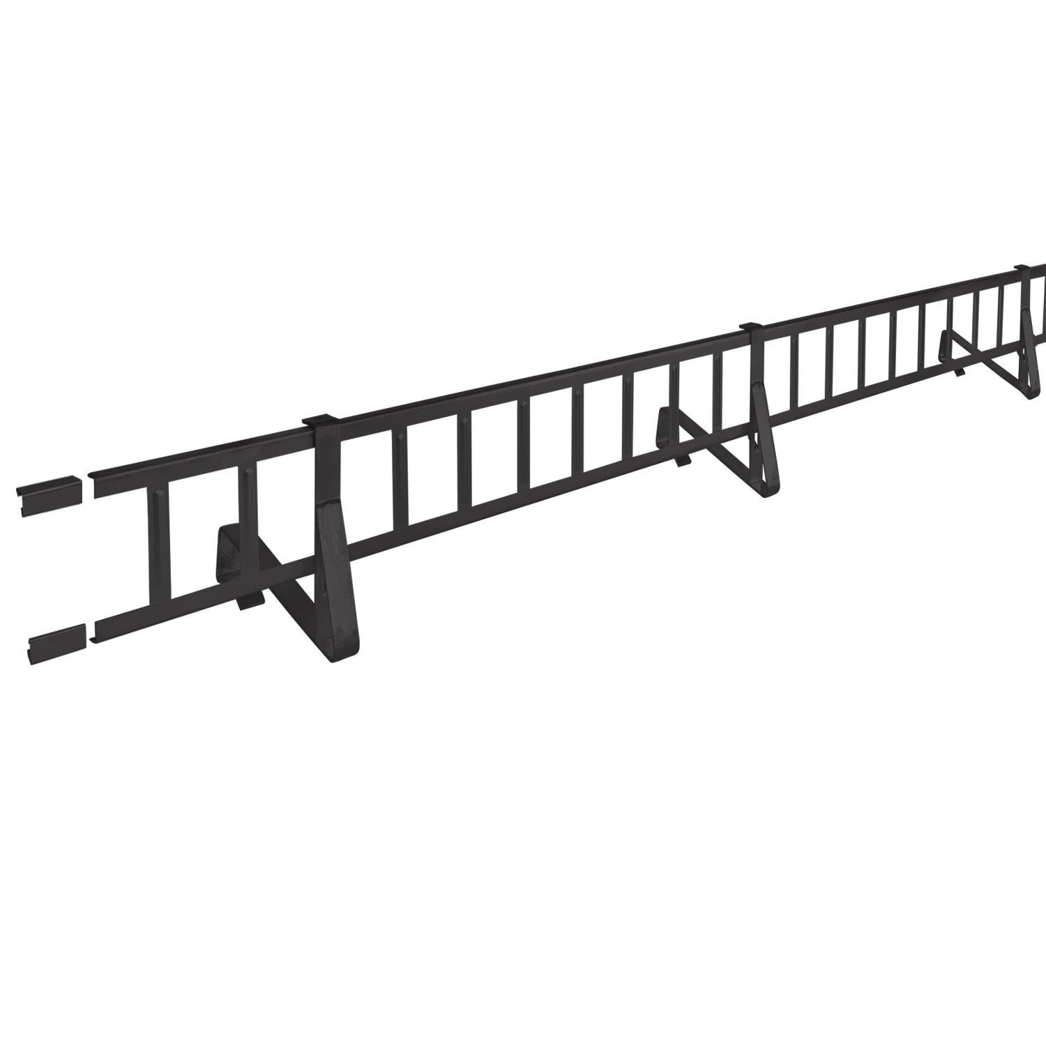 2,0 m Schneefanggitter-Set 9-teilig, Universal-System, Schneefanghöhe 22 cm