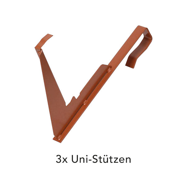 2,0 m Schneefanggitter-Set 9-teilig, Universal-System, Schneefanghöhe 25 cm